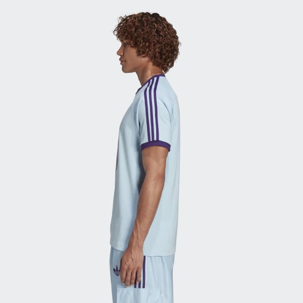 Blue Kerwin Frost Ringer Tee