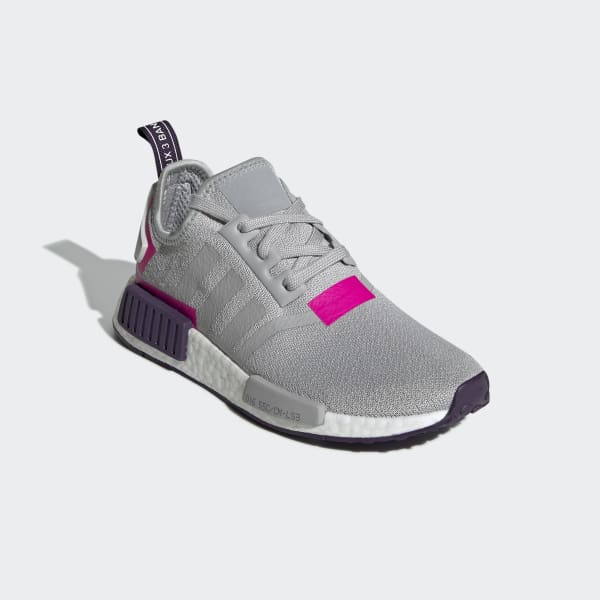 adidas grey and pink nmd