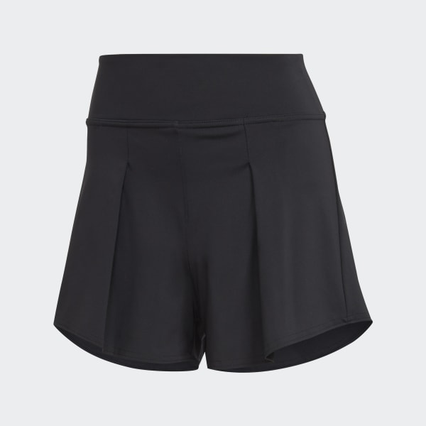Schwarz Tennis Match Shorts