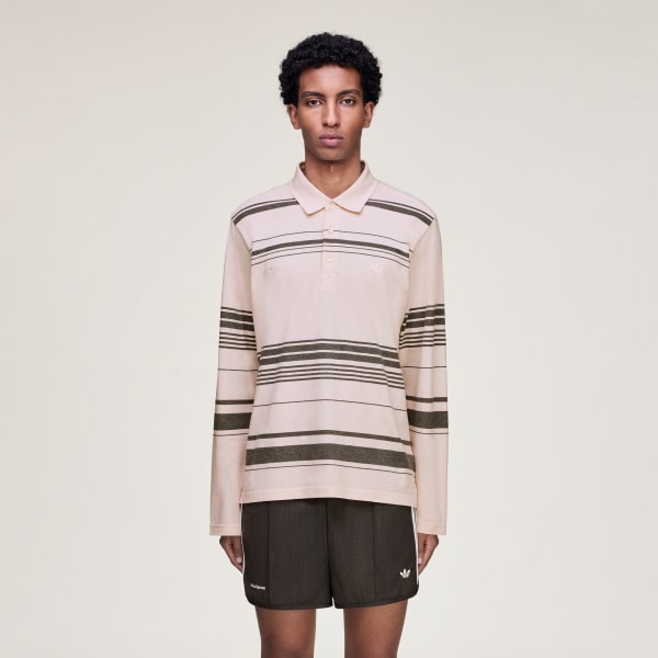 ruzová Polokošeľa Wales Bonner