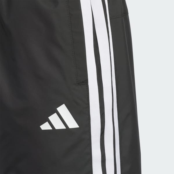 ブラック マストハブ カラーブロック 起毛 トリコット ウーブン 9/10丈 トラックパンツ キッズ