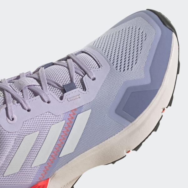 Purple Terrex Soulstride Trail Running Shoes