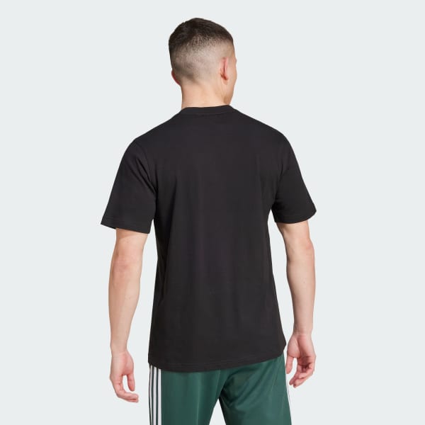 Negro Camiseta Trefoil Essentials