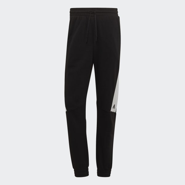 Schwarz Future Icons Embroidered Badge of Sport Joggers TA190