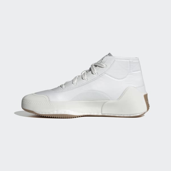 White adidas by Stella McCartney Treino Mid-Cut Shoes LAI75