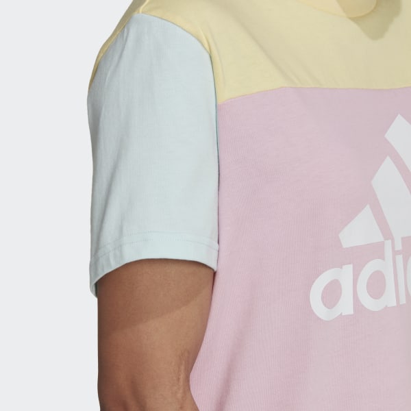 Rosa T-shirt Essentials Colorblock Logo TU382