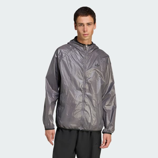 Grey Adicolor Windbreaker