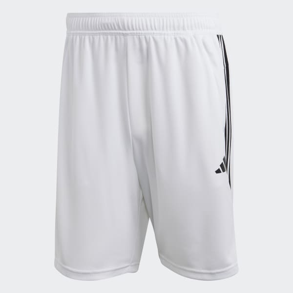 Branco Shorts Treino Essentials Piquet 3-Stripes