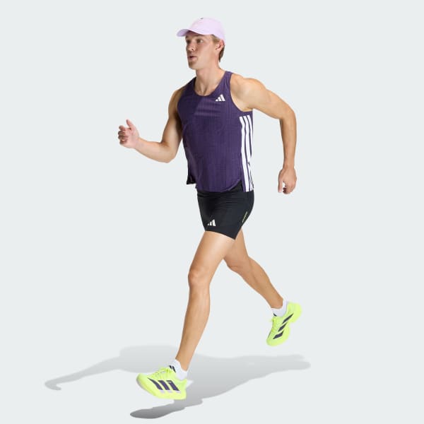 Sort Adizero Short Pocket løbetights