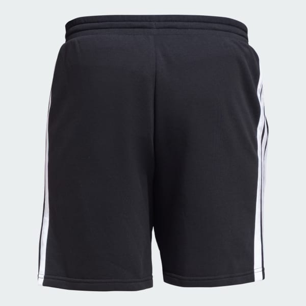 Black 3 Stripes FT Shorts