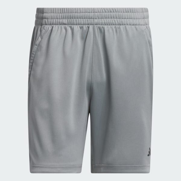 adidas Axis Knit Training Shorts - Grey | Free Shipping with