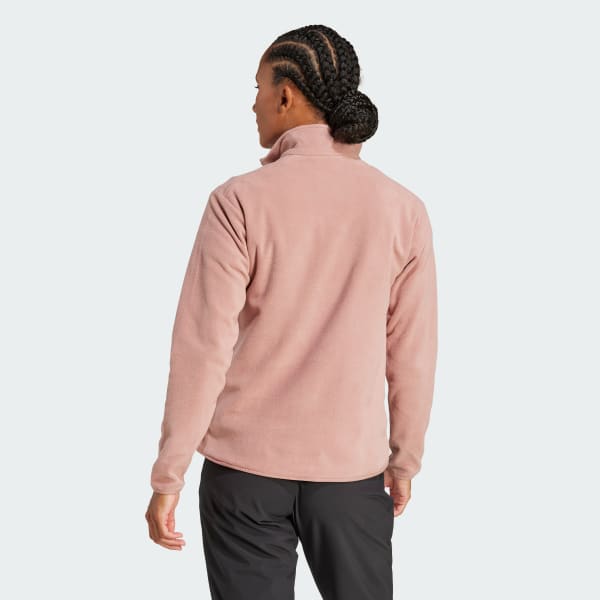 Pink Multi Essentials Full-Zip Fleece Jacket