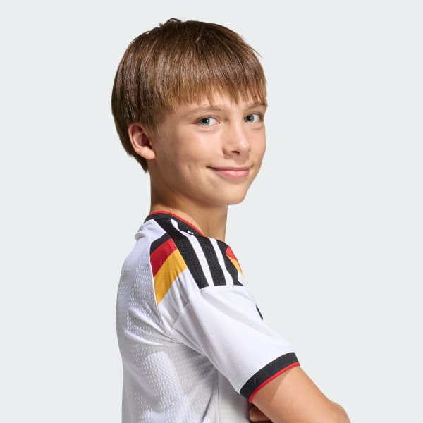 adidas Germany 26 Home Kids Jersey - White | Free Shipping with