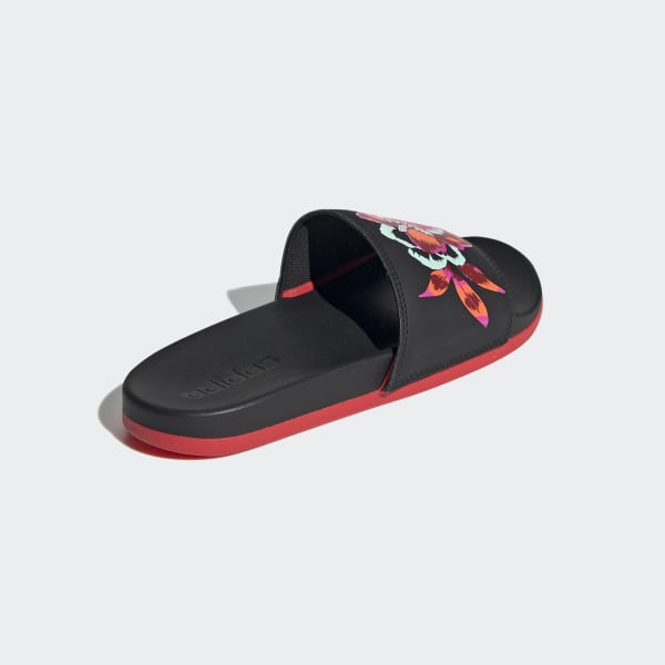 adilette comfort slides red