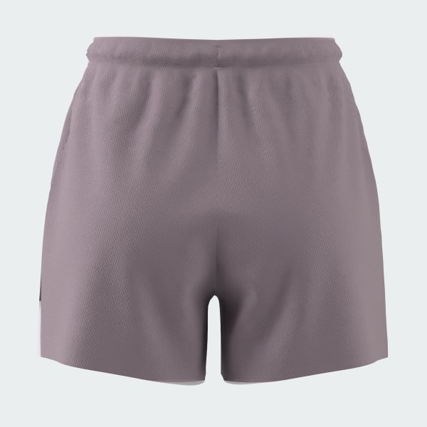 Purple Future Icons Badge of Sport Shorts