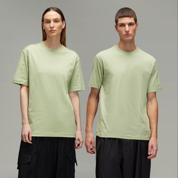 Green Y-3 Regular Short Sleeve Tee