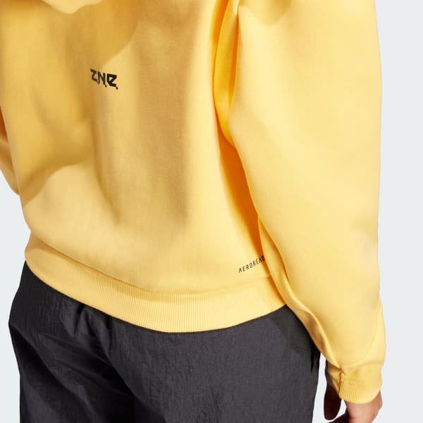 Adidas equipment yellow hoodie discount