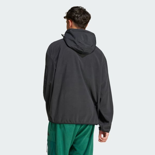 Negro Sudadera con capucha City Escape Polar Fleece