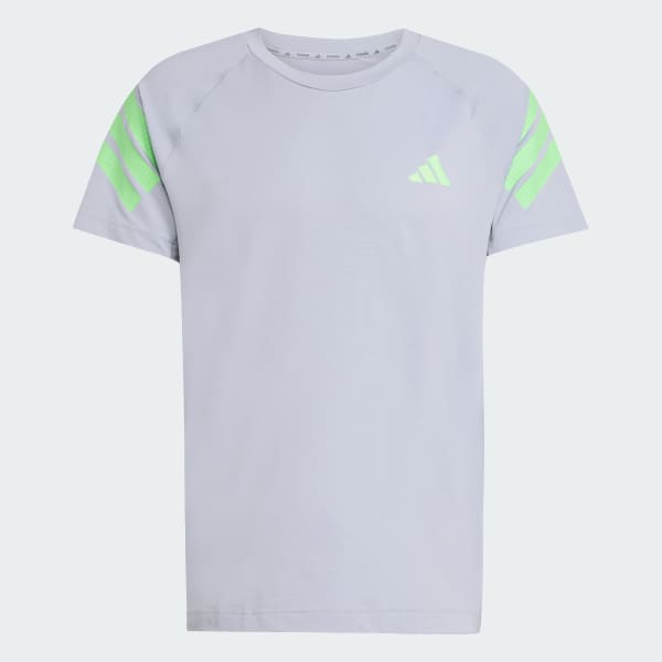 Grey Icon 3-Stripes Tee