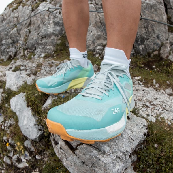 Shoes - Terrex Agravic Ultra Trail Running Shoes - Turquoise | adidas ...