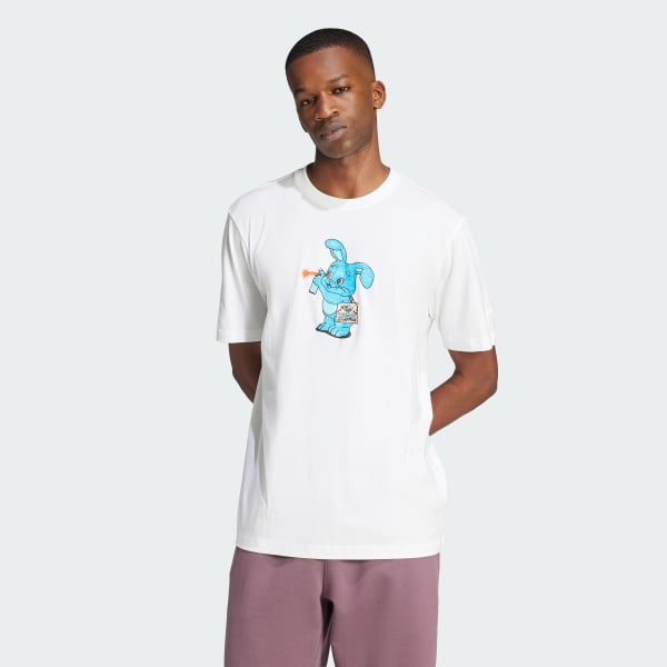 White Training Supply Fashion Bunny Tee