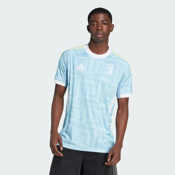 Blauw Juventus 25/26 Uitshirt