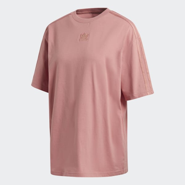 pink adidas t shirt