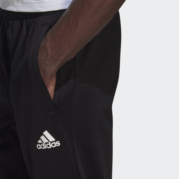 Zwart AEROREADY Game and Go Small Logo Tapered Broek NQ257