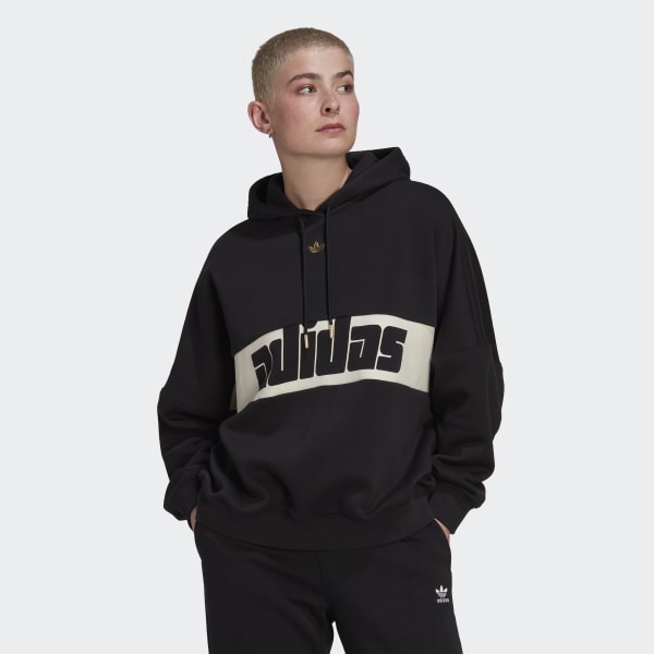Czerń adidas Ski Chic Hoodie DRI48