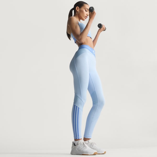 Blue Hyperglam Rib 1/1 Leggings