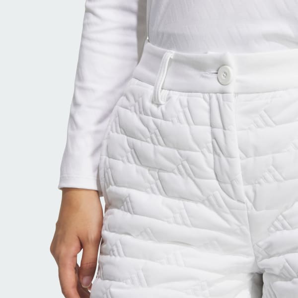 アディダス 【ゴルフ】WIND. RDY 保温 中わた BOS ロゴ キルトショーツ