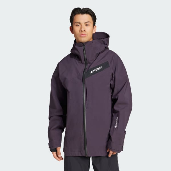 Adidas Terrex Techrock 3L GORE TEX C KNIT Jacket Aurora Black M Mens Hiking Jackets
