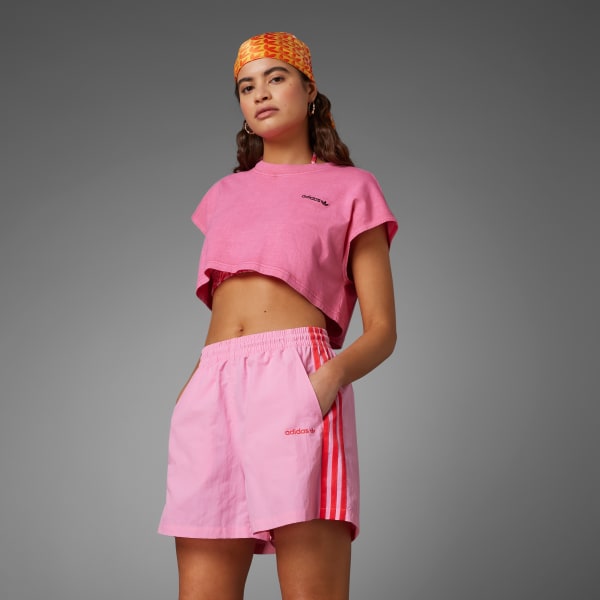estafa promoción híbrido adidas Island Club Shorts - Pink | adidas UK