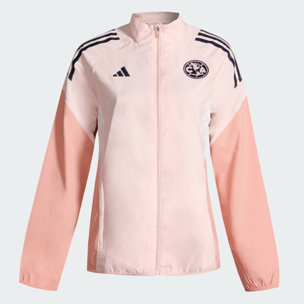 Rosa Chamarra de Himno Club América 25/26 para mujer