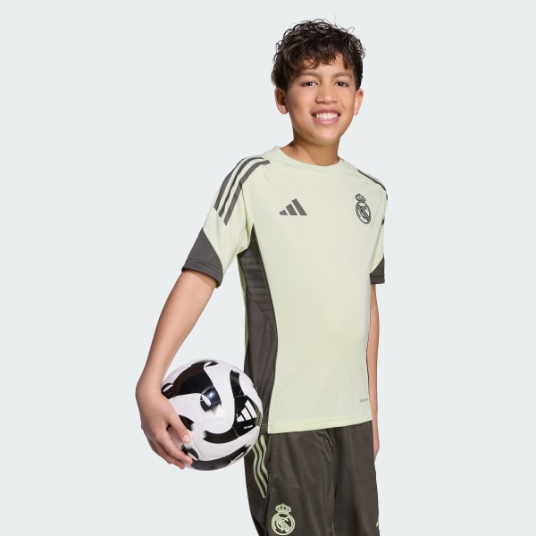 zelená Dres Real Madrid Tiro 25 Competition Training Kids