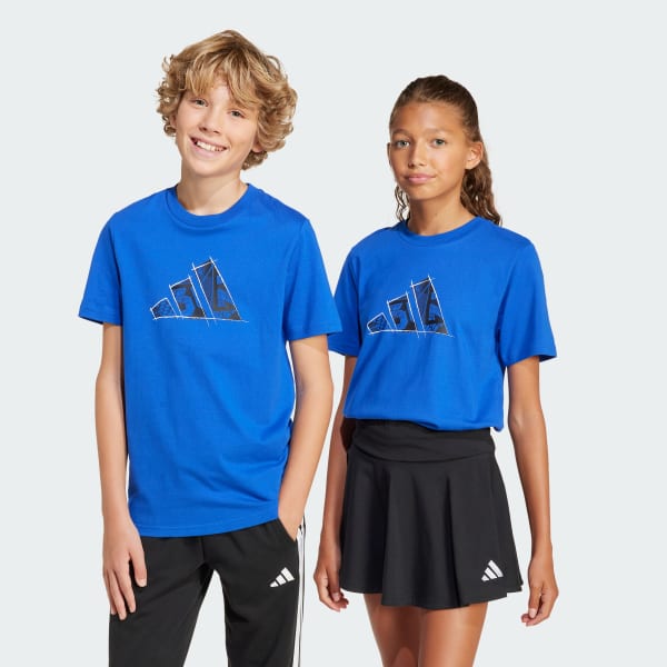 Blue Codes Photoreal Logo Graphic Tee Kids