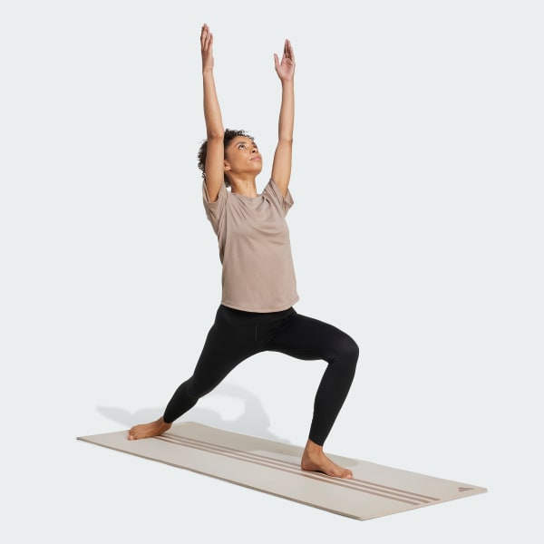 Brown Yoga Essentials Tee