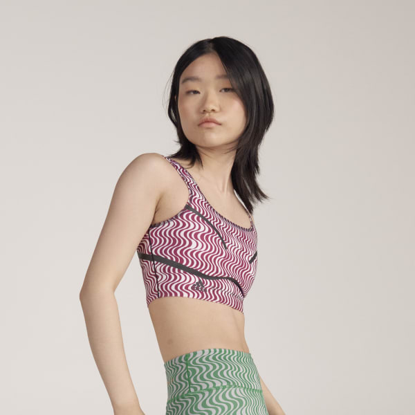 Rod adidas by Stella McCartney TruePurpose Printed Crop Topp