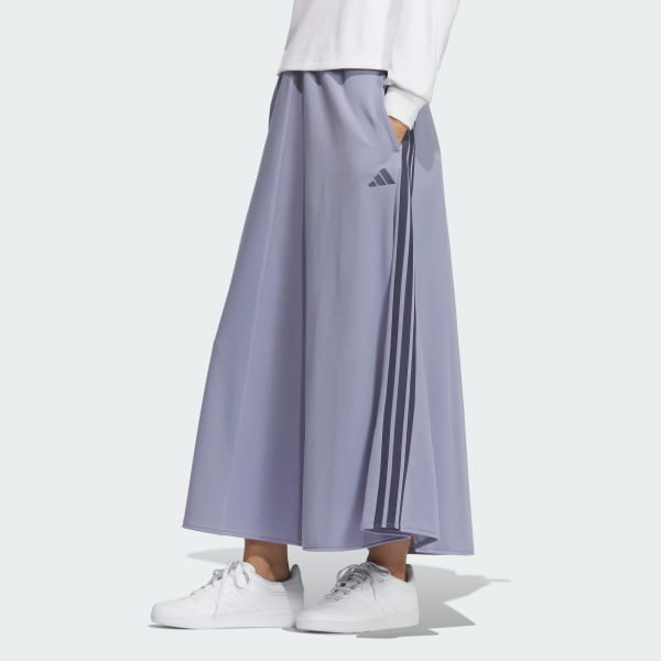 Purple 3 STRIPES KN 스커트