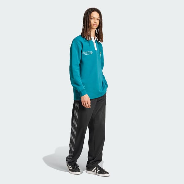 Turquoise VRCT Long Sleeve Polo Shirt