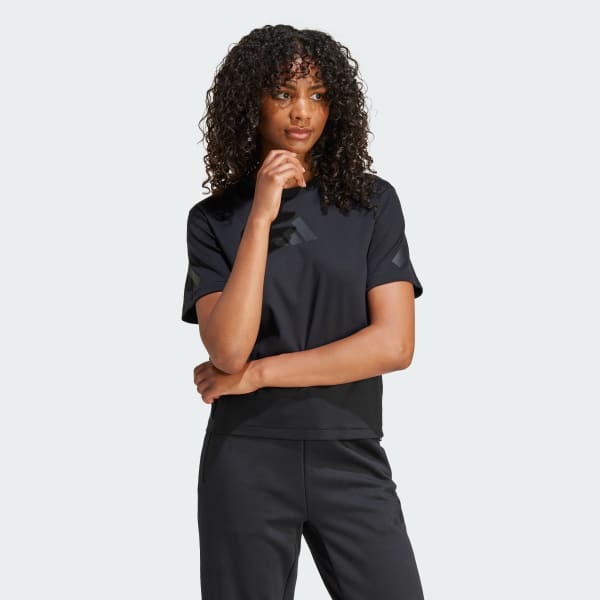 Negro Polo adidas Z.N.E.