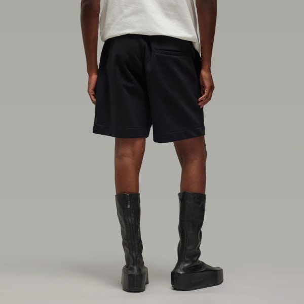 Black Y-3 French Terry Shorts