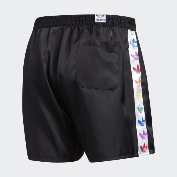 adidas pride rainbow trefoil tape short