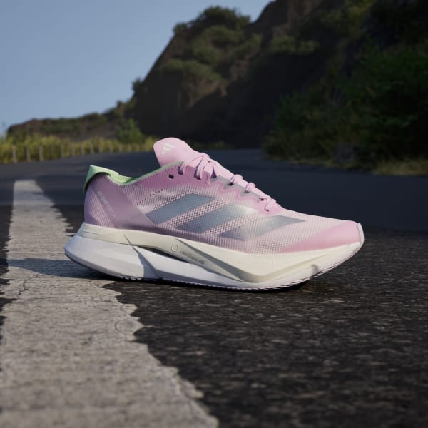 【Michi】 ADIZERO BOSTON 12 W ピンク　レディース adidas Adizero Boston 12 Shoes - Pink | adidas Thailand