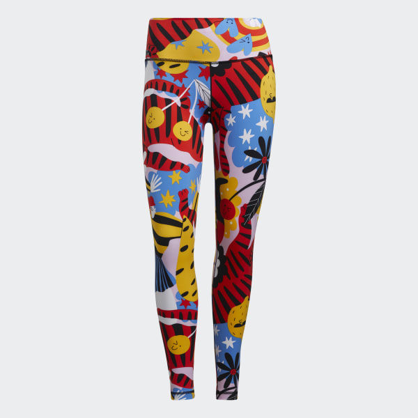 Multicolor Believe This 7/8 Tights