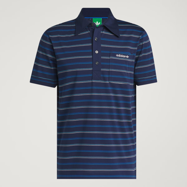Blau Originals Archive Stripe poloshirt