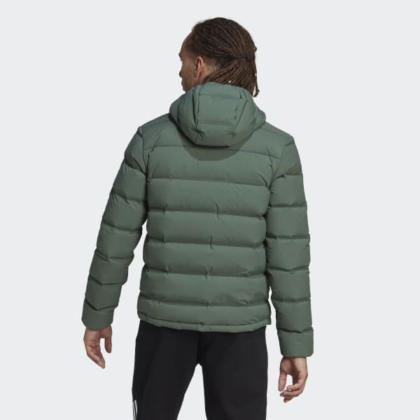 Gron Helionic Stretch Hooded Down Jacket