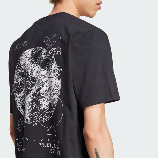adidas City Escape Graphic Tee - Black | adidas Thailand