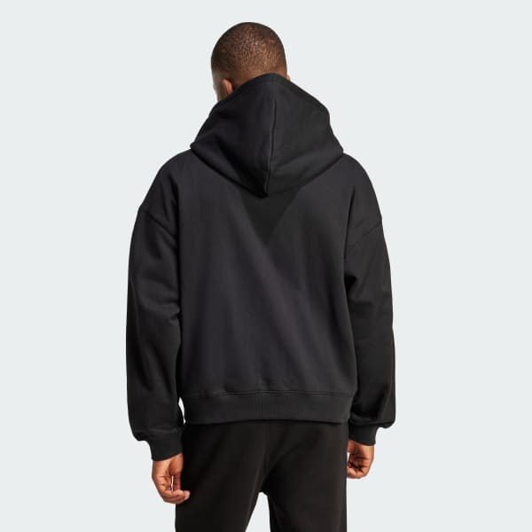 cierna Mikina s kapucňou Premium Essentials Full-Zip