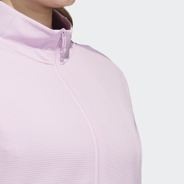 Purple Textured Full-Zip Jacket (Plus Size) DJ520